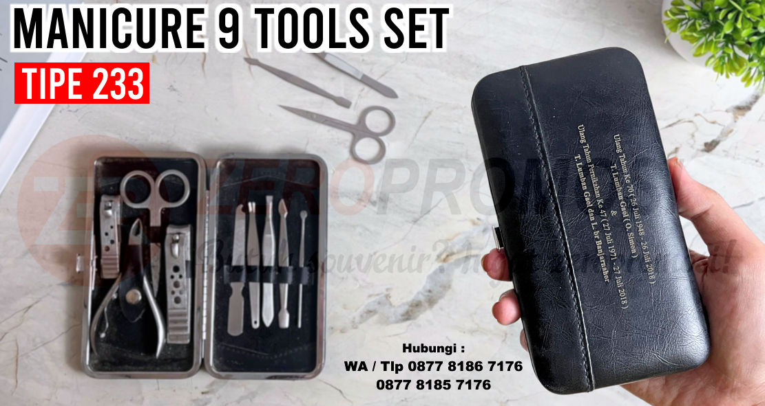 Souvenir Manicure Set - Manicure 9 Tools Set tipe 233.jpg