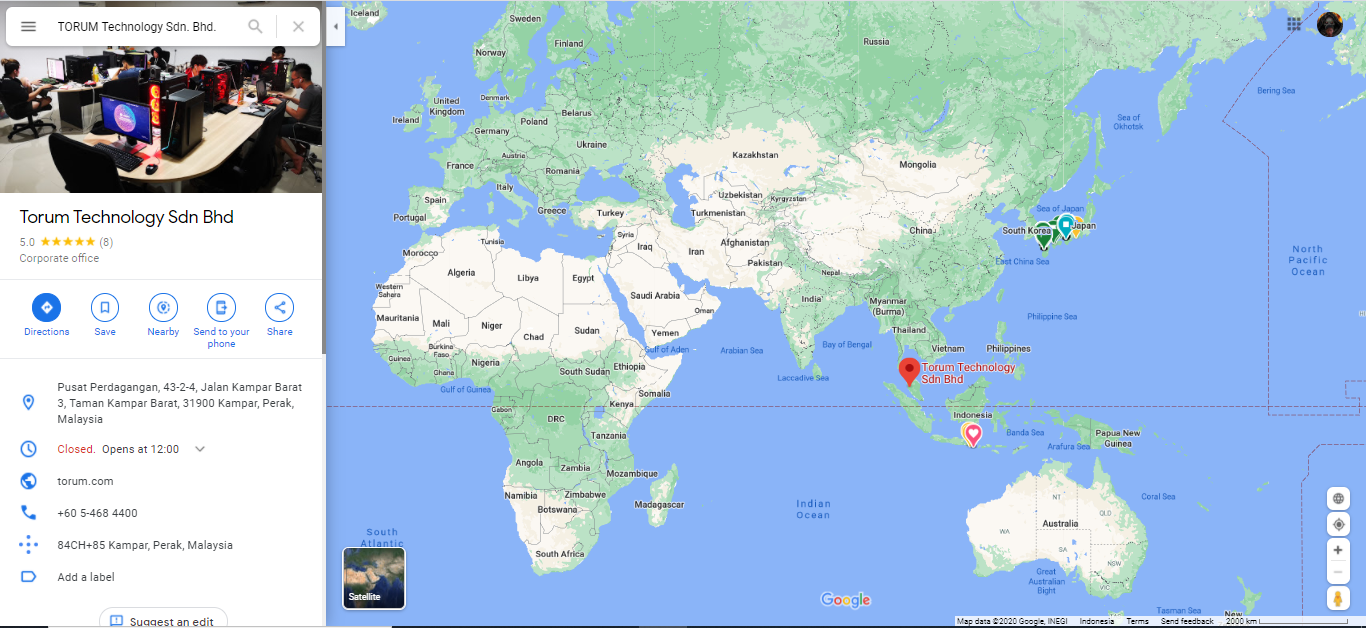 Torum Google Map Location