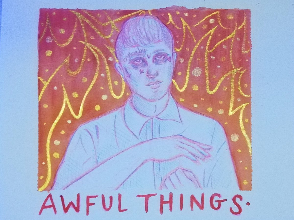 Awful things перевод. Lil Peep awful.