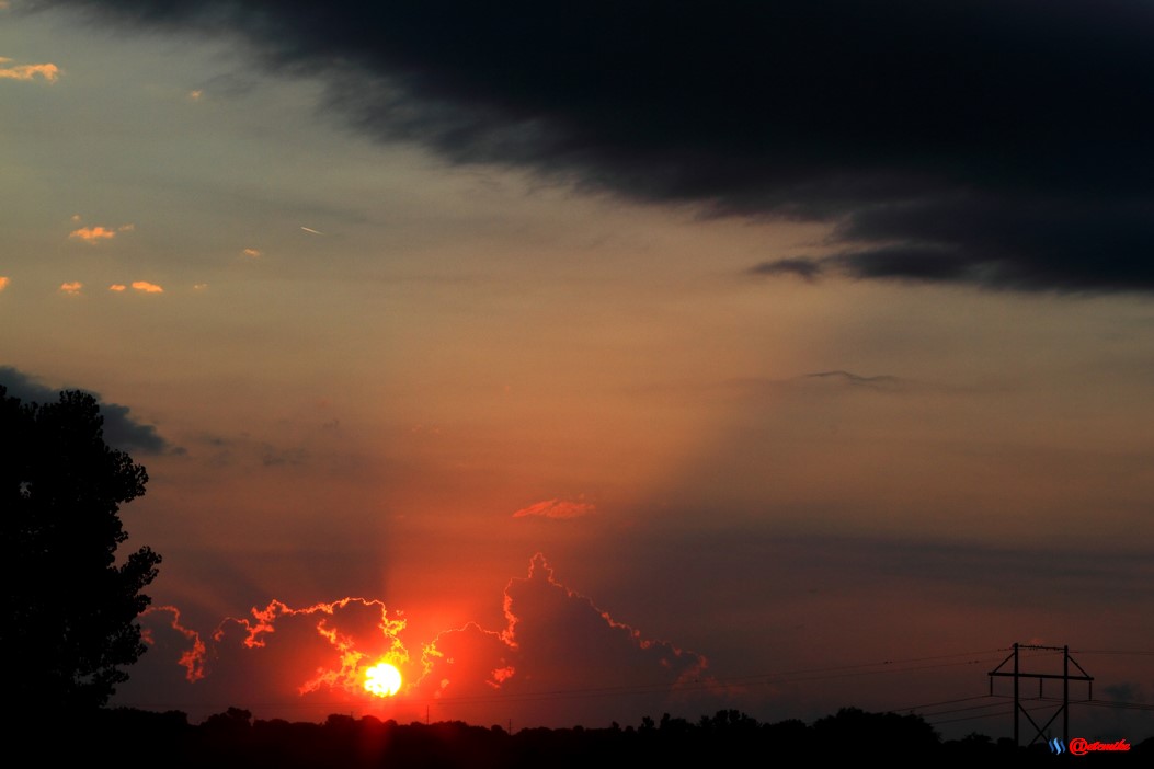 dawn sunrise clouds silhouettes silhouetted colorful SR0150.JPG