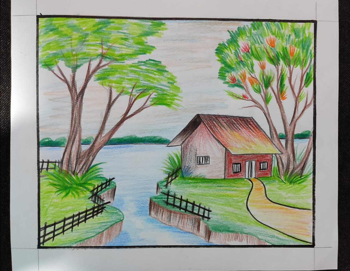 Start Drawing: Part 4 Coloured Pencils - Landscape - video Dailymotion