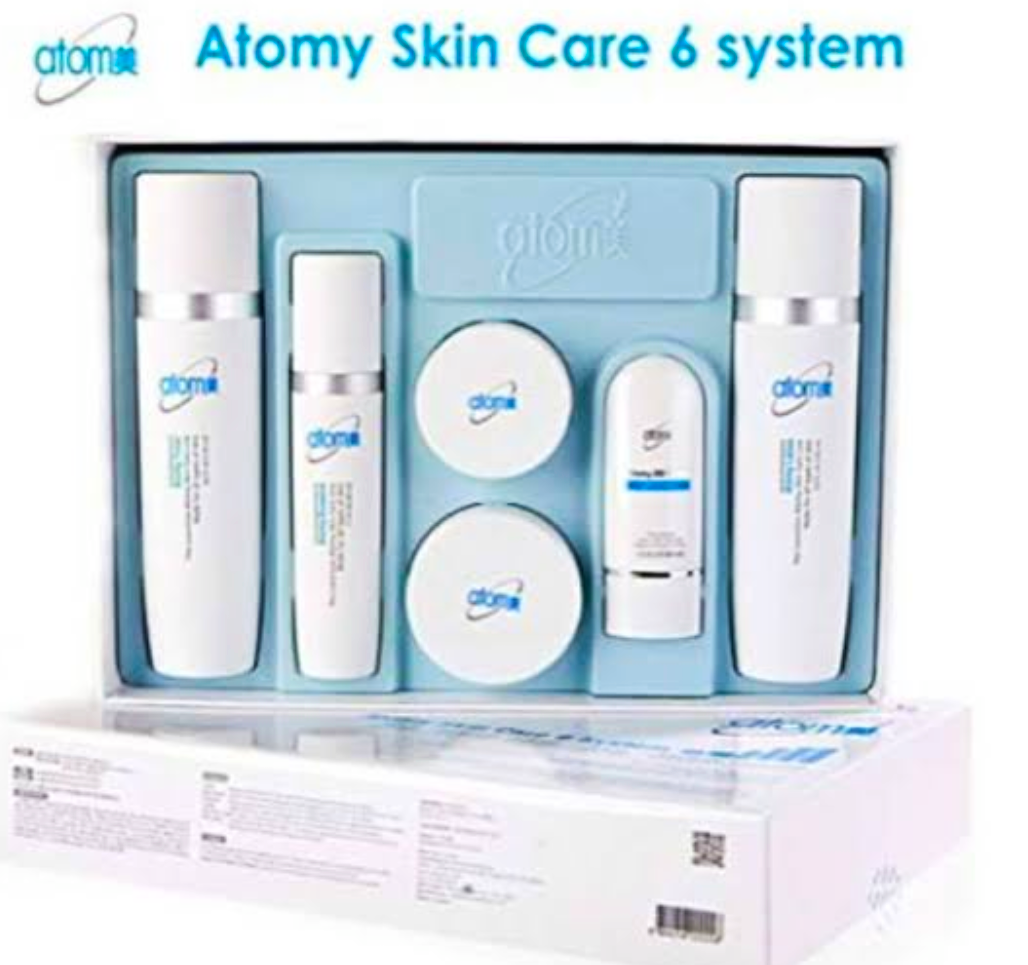 Купить атоми корейская косметика. Набор Atomy Skincare 6 System. Атоми Корея косметика. Atom Atomy корейская косметика. Атоми Skin Care набор.