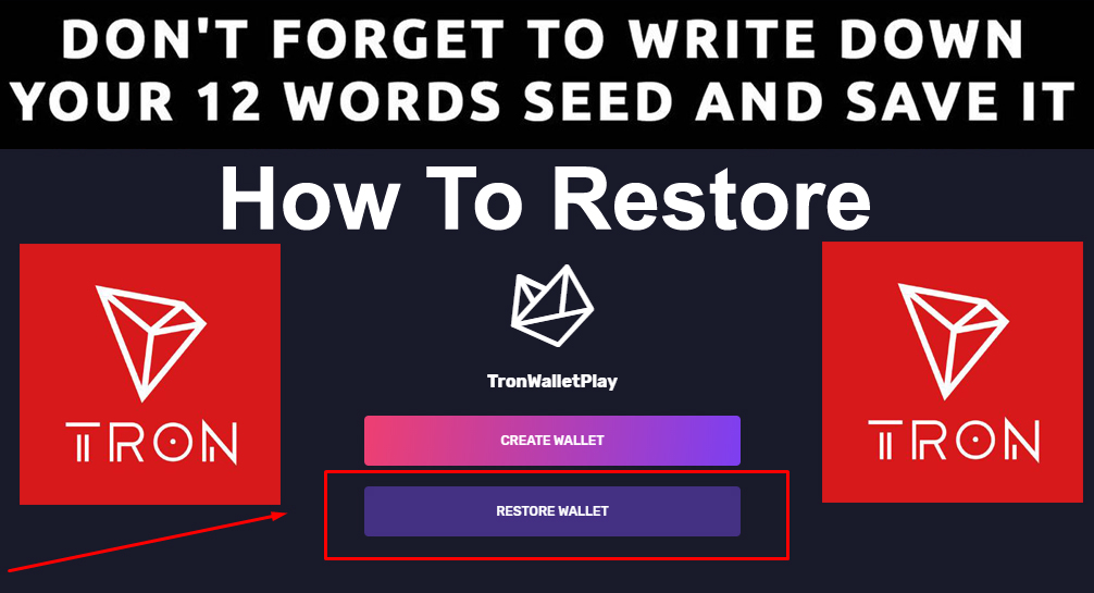 How to reset or restore your TronWallet by Crypto Wallets info.jpg