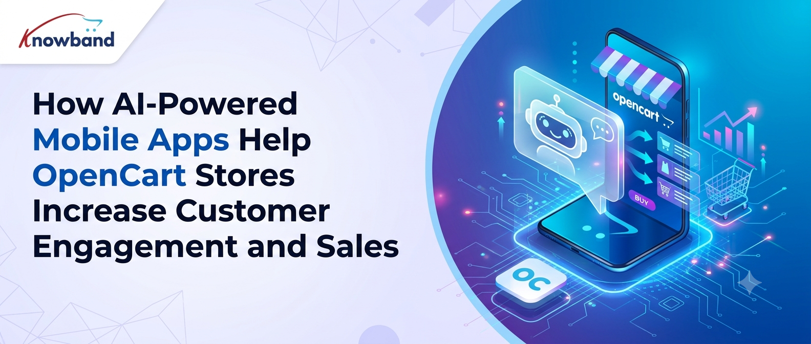How AI-Powered Mobile Apps Help OpenCart Stores Increase Customer Engagement and Sales