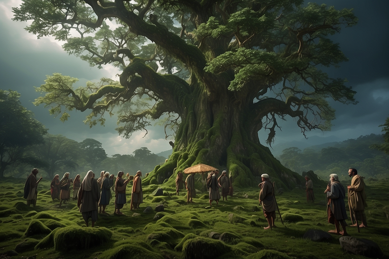 Default_In_the_heart_of_the_forest_under_a_stormy_sky_an_old_m_1.jpg