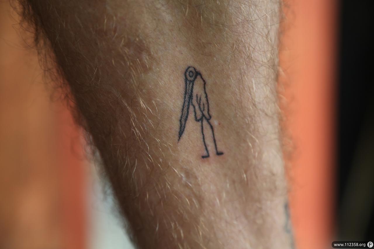 I'm Getting A Tattoo Where! Stick Figure Graphic Men's Grey T-Shirt -  Walmart.com