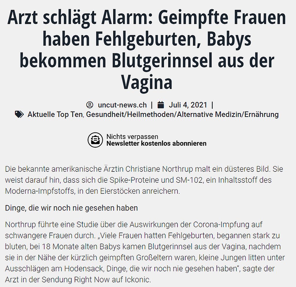 Geimpfte Frauen haben Fehlgeburten, Babys bekommen Blutgerinnsel aus der Vagina.jpg