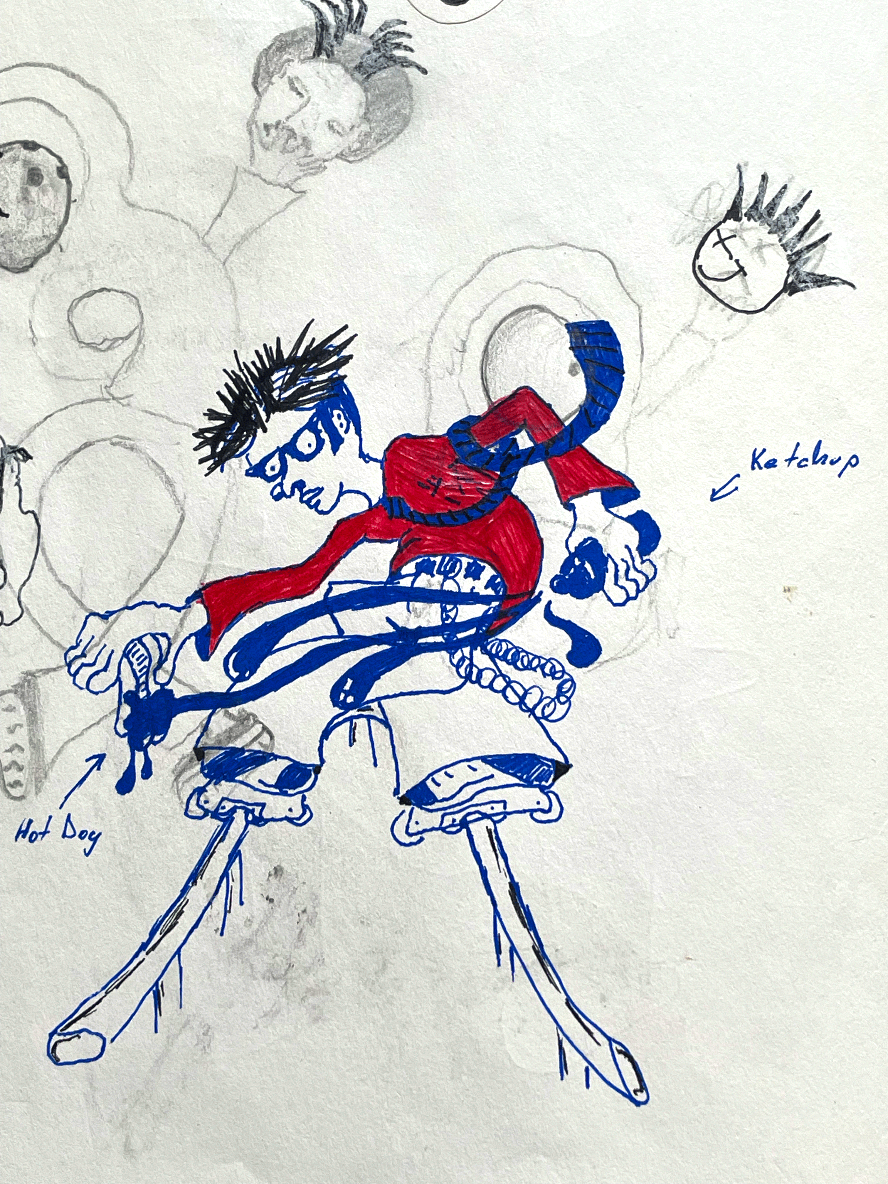 Yet Again Another Really Cool Rollerblading Illustration