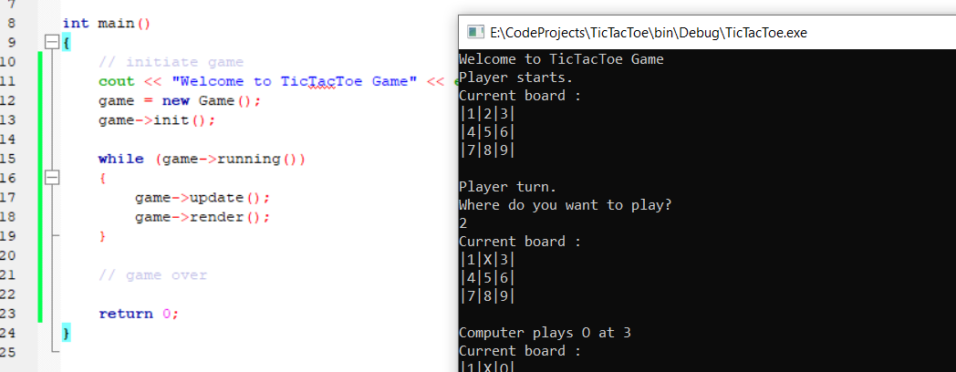 Create Tic Tac Toe Game in C++ Programming