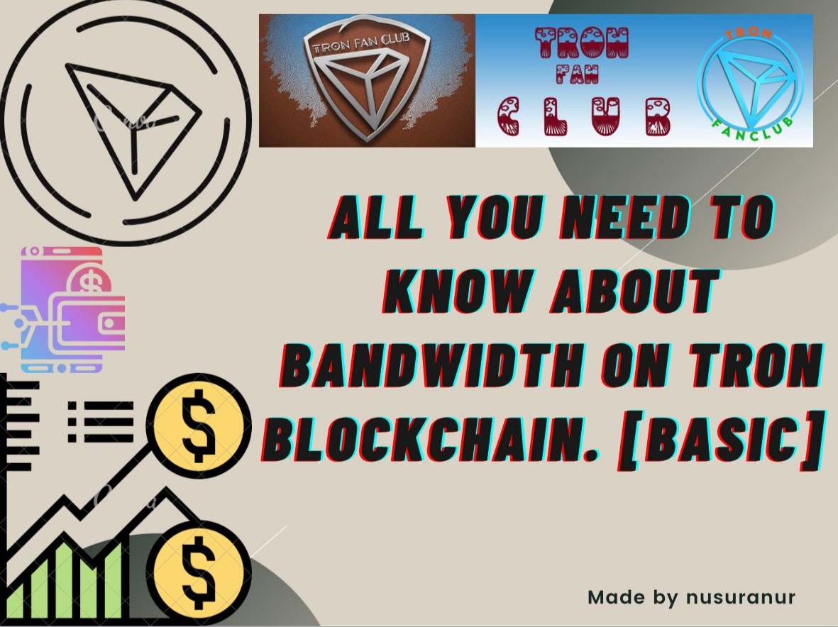 All you need to know about Bandwidth on Tron Blockchain. [Basic][10%  Beneficiaries @shy-fox] — Steemit