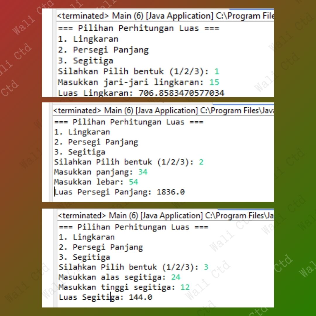 package laptopwalictd; public class Laptop { private String merek; private double harga; Konstruktor untuk menginisialisasi atribut public Laptop(String merek, double harga) { this.merek = merek; (10).jpg