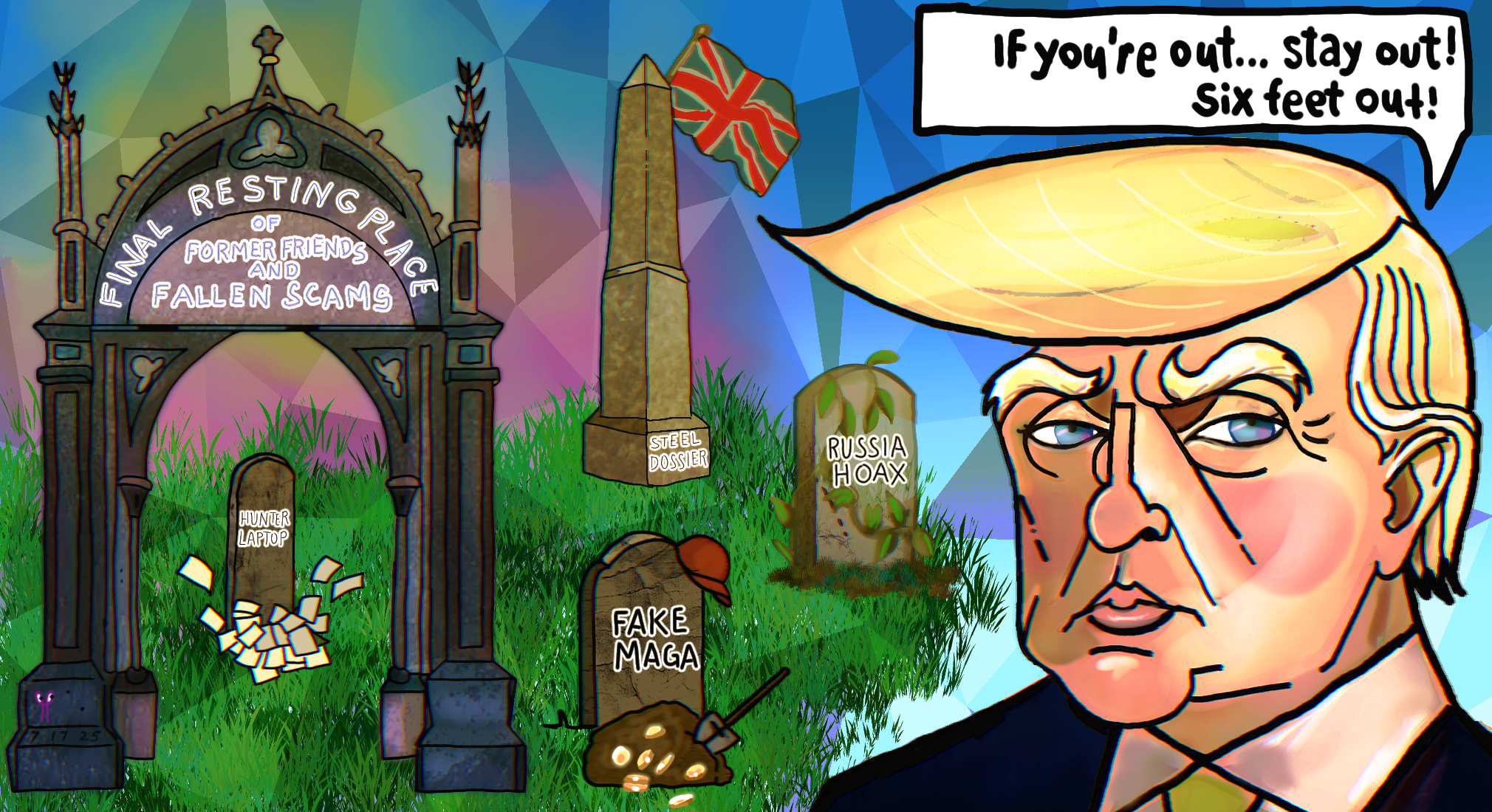 President Donald Trump epstein hoax.png