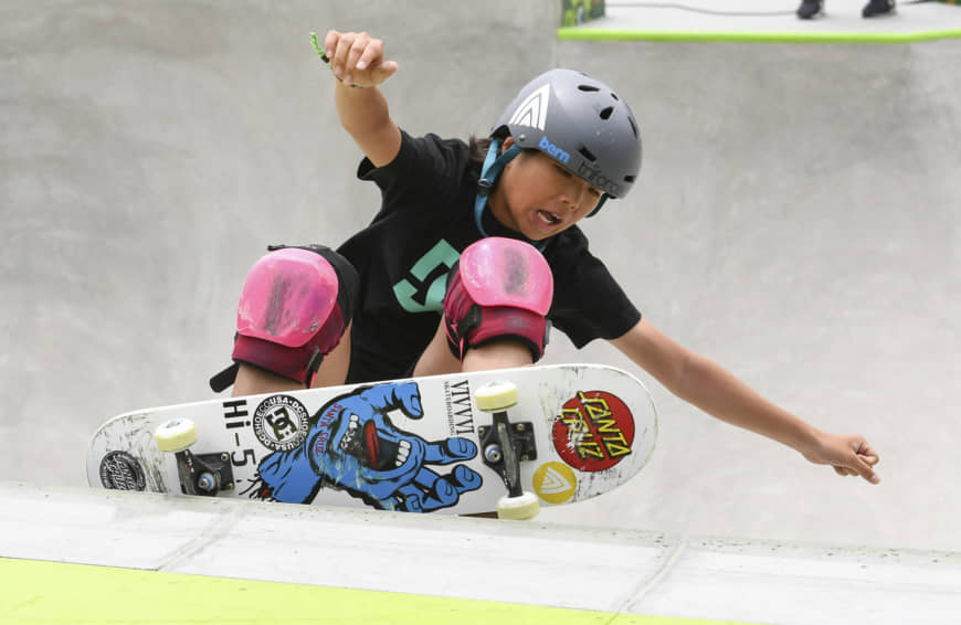 Meet Japan's 13-Years Old Olympic Skateboarder