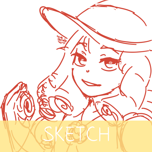 Thorny Rose sketch.png