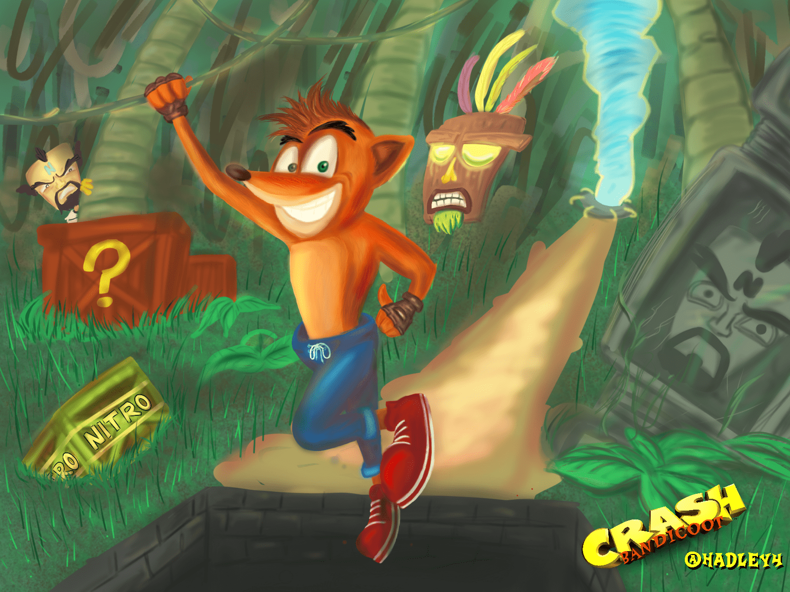 Save crash. Крэш бандикут 2 часть. Crash Bandicoot fanart. Crash Bandicoot Fan Art. Эмбрион краш бандикут.