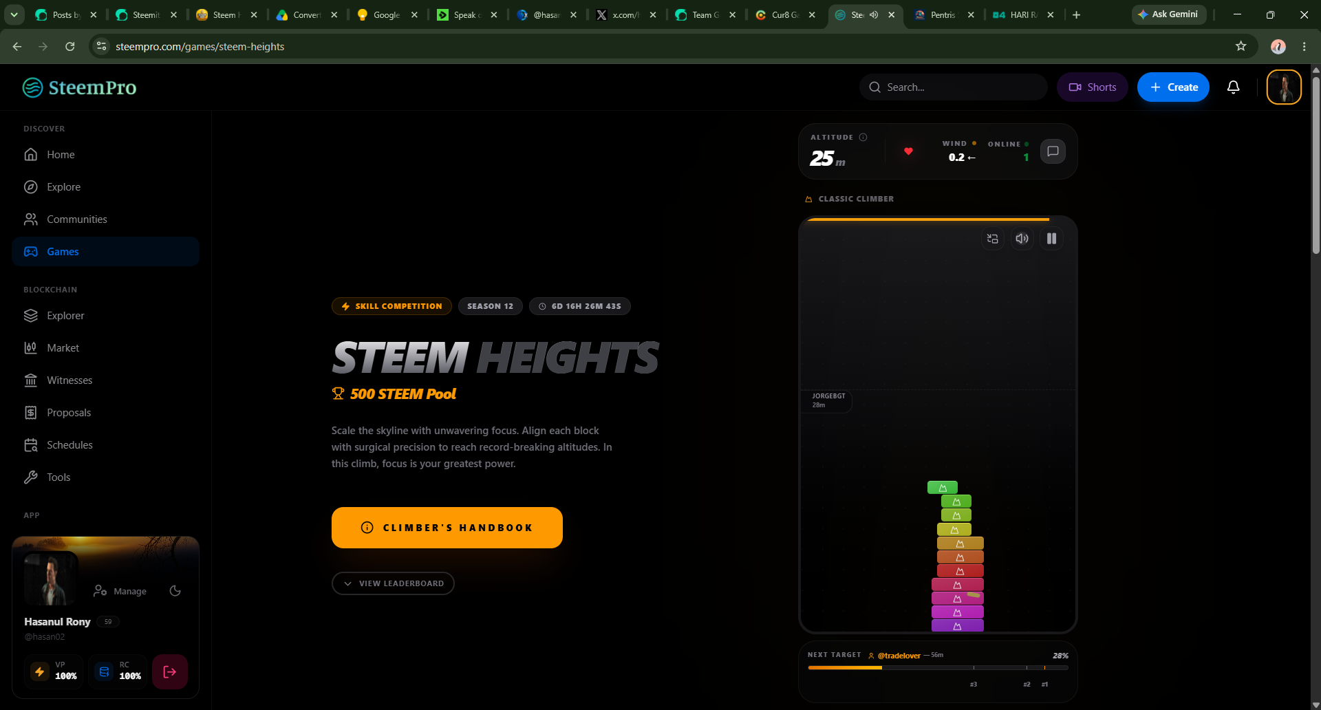 Steem Heights - The Ultimate Scaling Challenge by SteemPro - Google Chrome 6_19_2026 8_04_01 AM.png