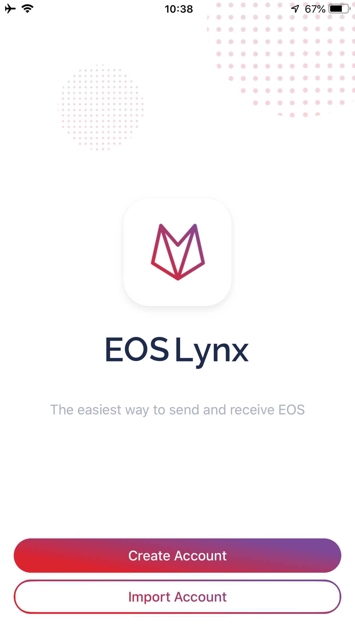 EOS 모바일 지갑 소개 (EOS lynx)