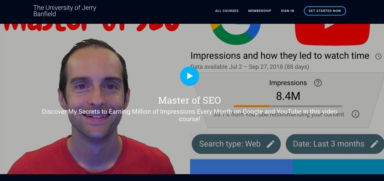 Master of SEO - Jerry Banfield