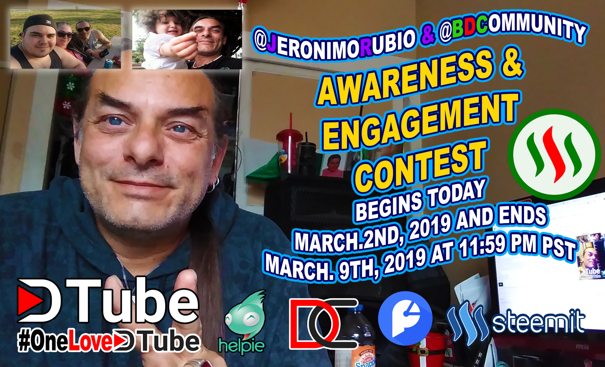 The Awareness & Engagement Contest begins Now - In Collaboration between Myself @jeronimorubio & @bdcommunity - Answering @elsiekjay's Questions.jpg