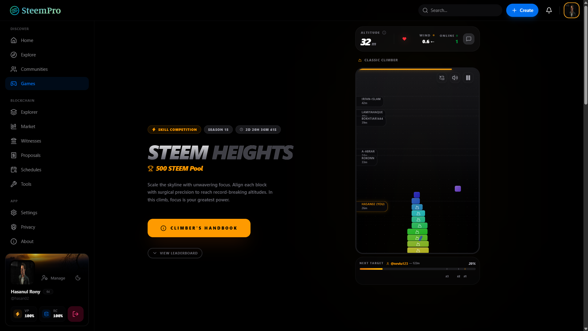 Steem Heights - The Ultimate Scaling Challenge by SteemPro - Google Chrome 8_14_2026 7_58_01 PM.png