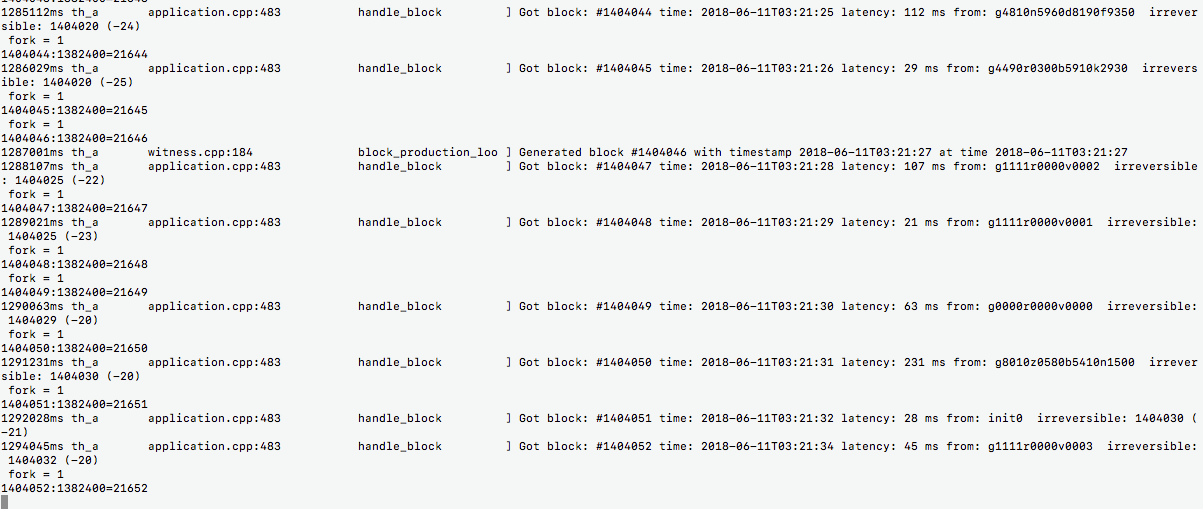 Synced node @iamredbar
