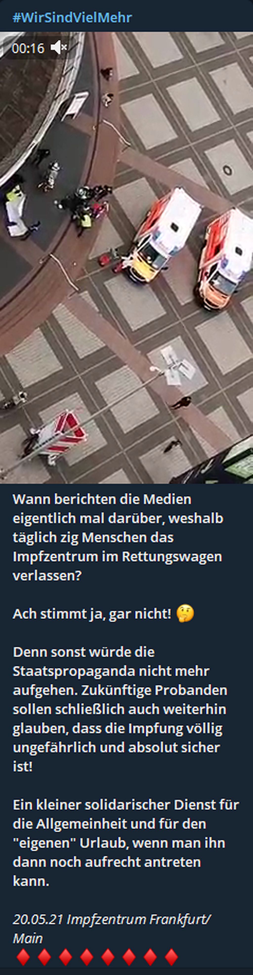 Wann berichten die Medien eigentlich mal darüber, weshalb täglich zig Menschen das Impfzentrum im Rettungswagen verlassen.jpg