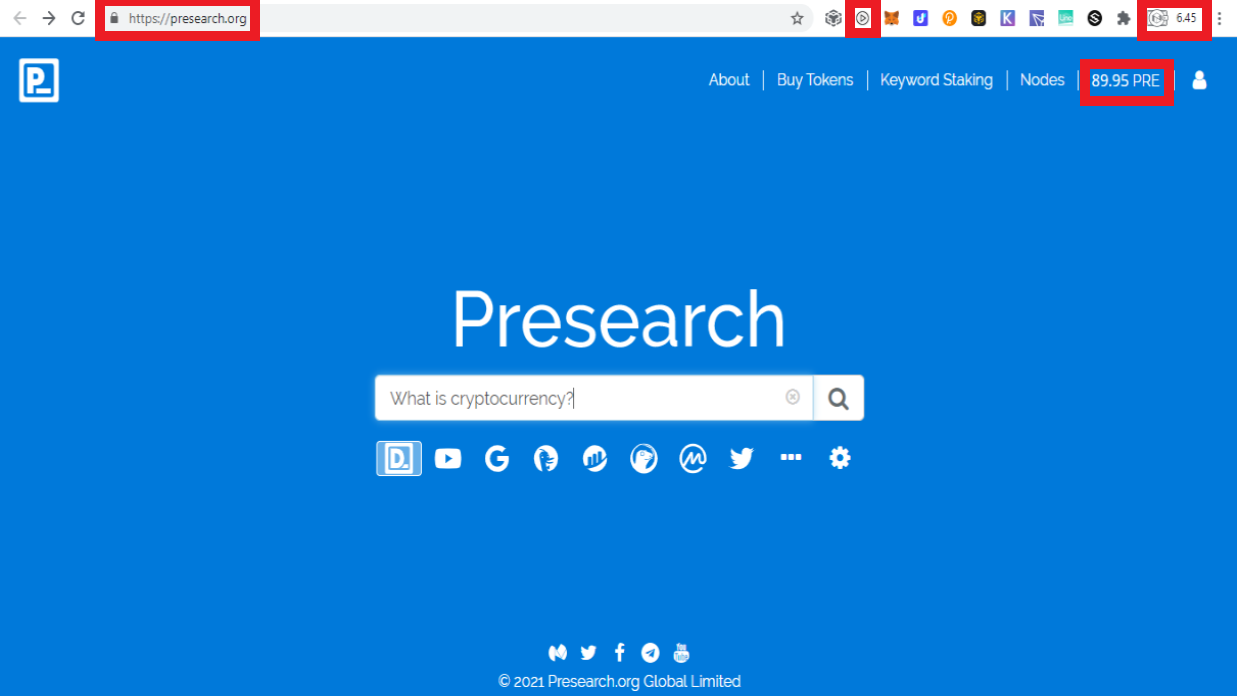 Presearch