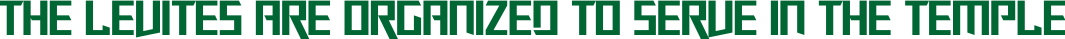 The Levites Are Organized to Serve in the Temple.png