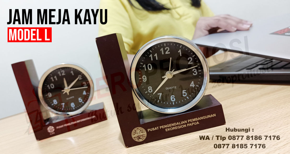 Souvenir Jam Meja Kayu Promosi Model L.jpg
