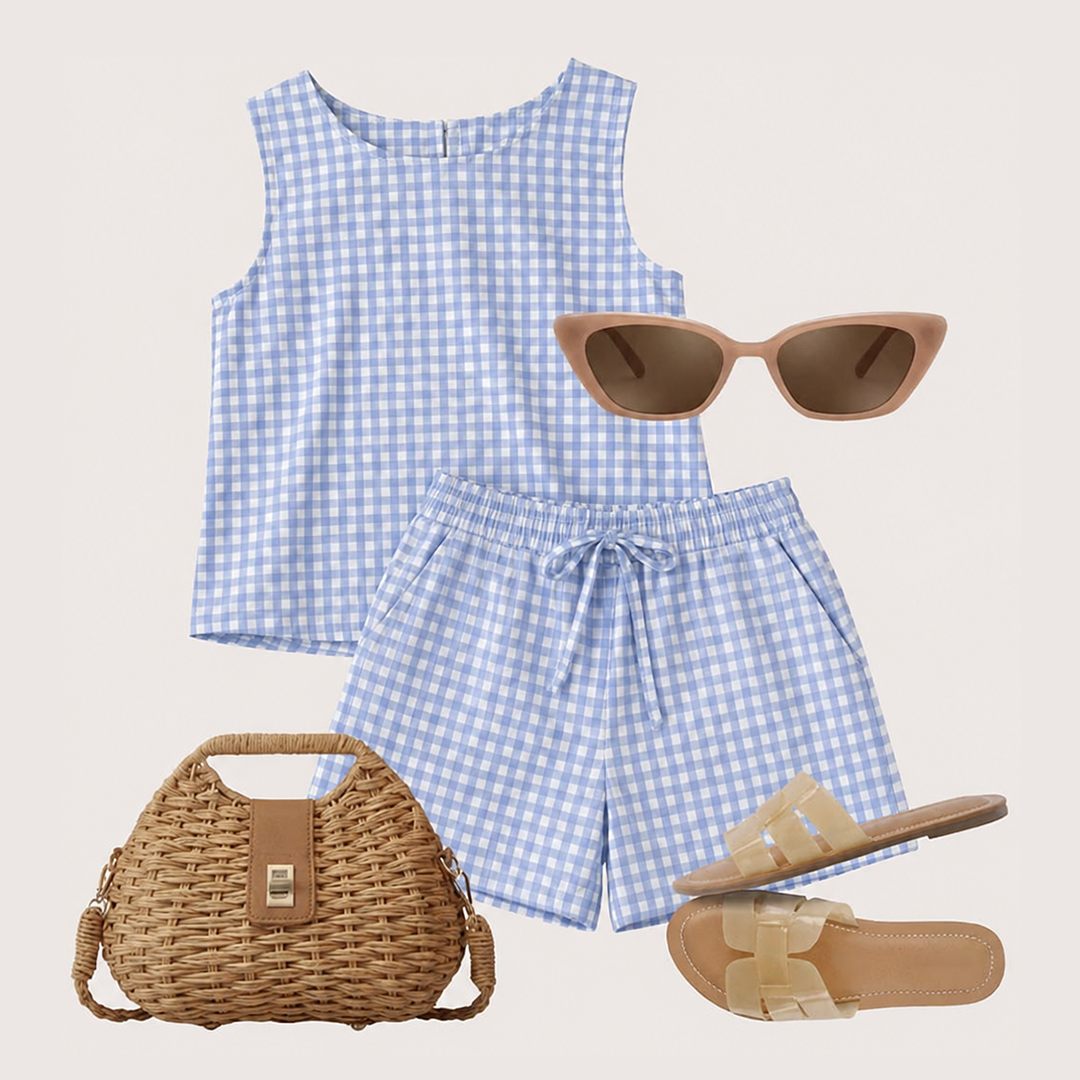 Casual summer outfits that are easy to mix and match. #summeroutfit #summerfashion #casualsummeroutfit #beachoutfits.png