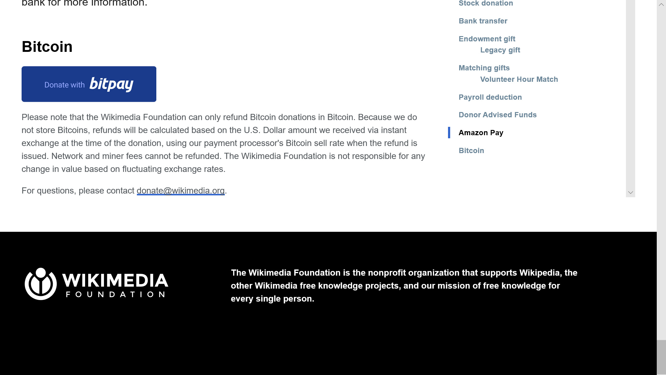 Wikipedia Accepts Donations In Bitcoin Steemit - 