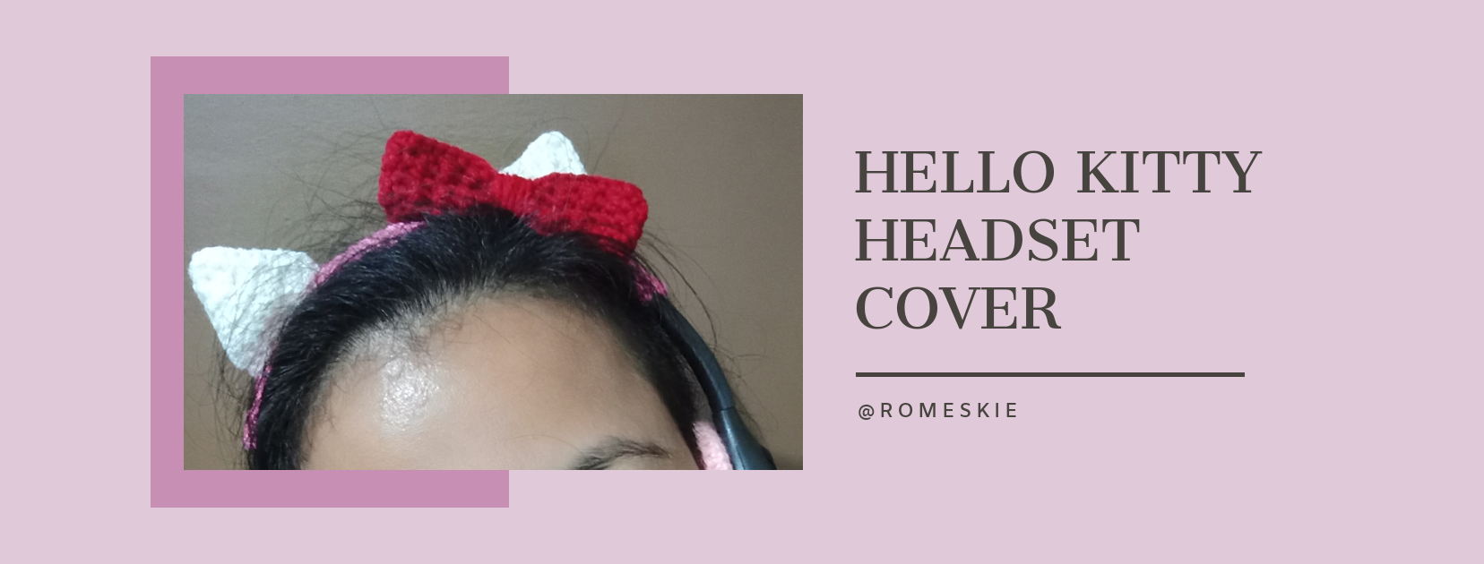 Needleworkmonday Hello Kitty Headset Cover Steemit