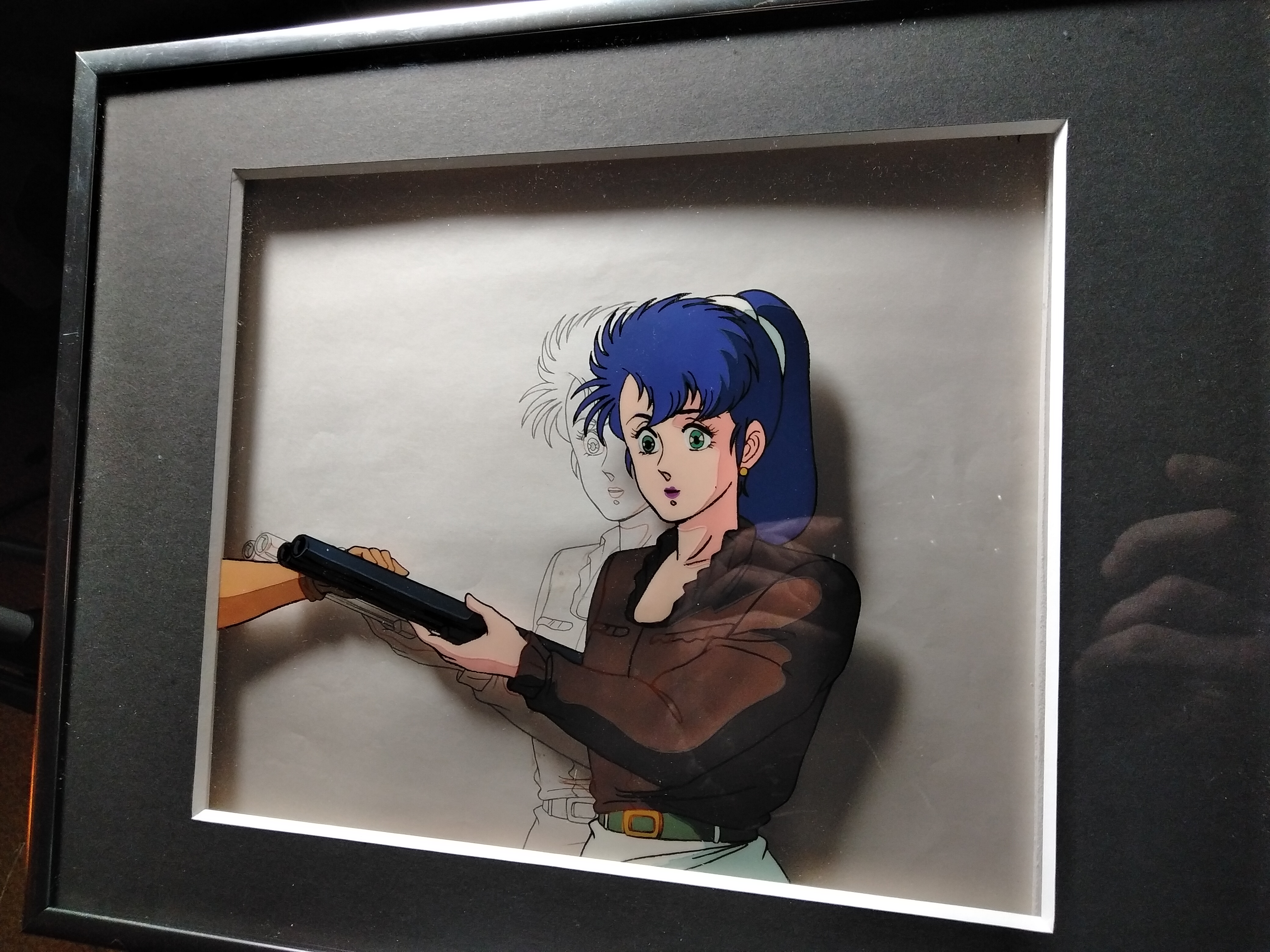 1988 original anime cel framed Armored Hunter Mellowlink — Steemit