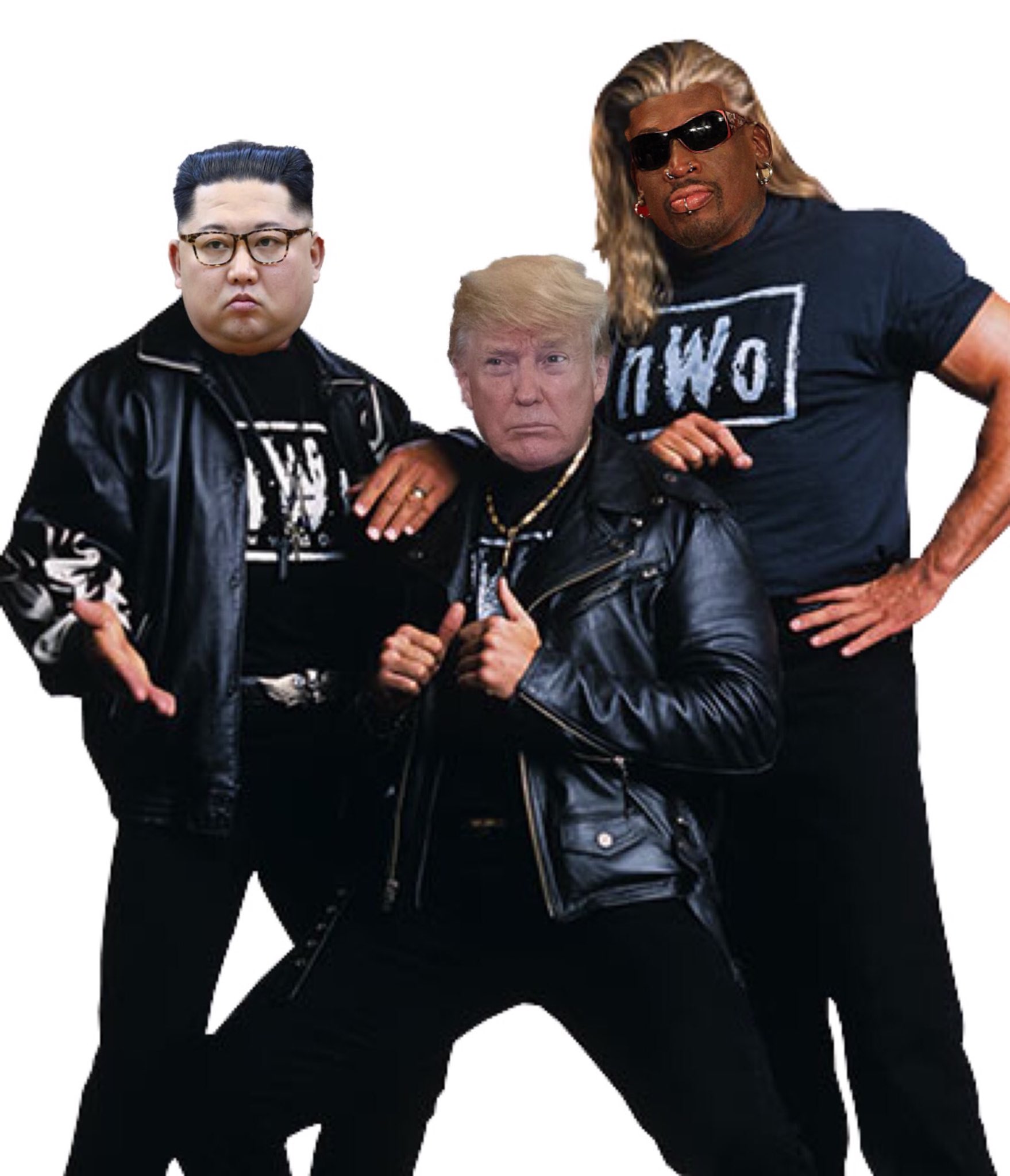 trump dennis rodman rocketman kim north korea