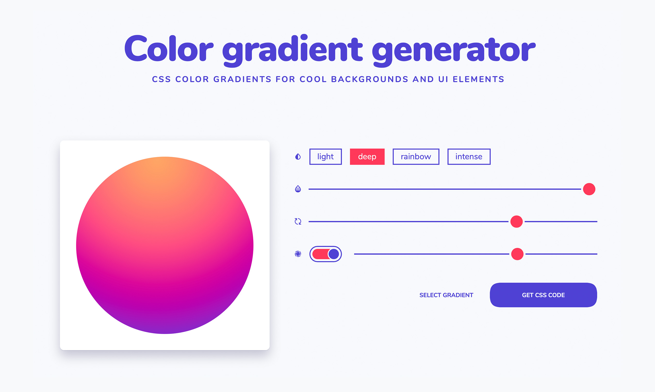 CSS Color Generator — Steemit