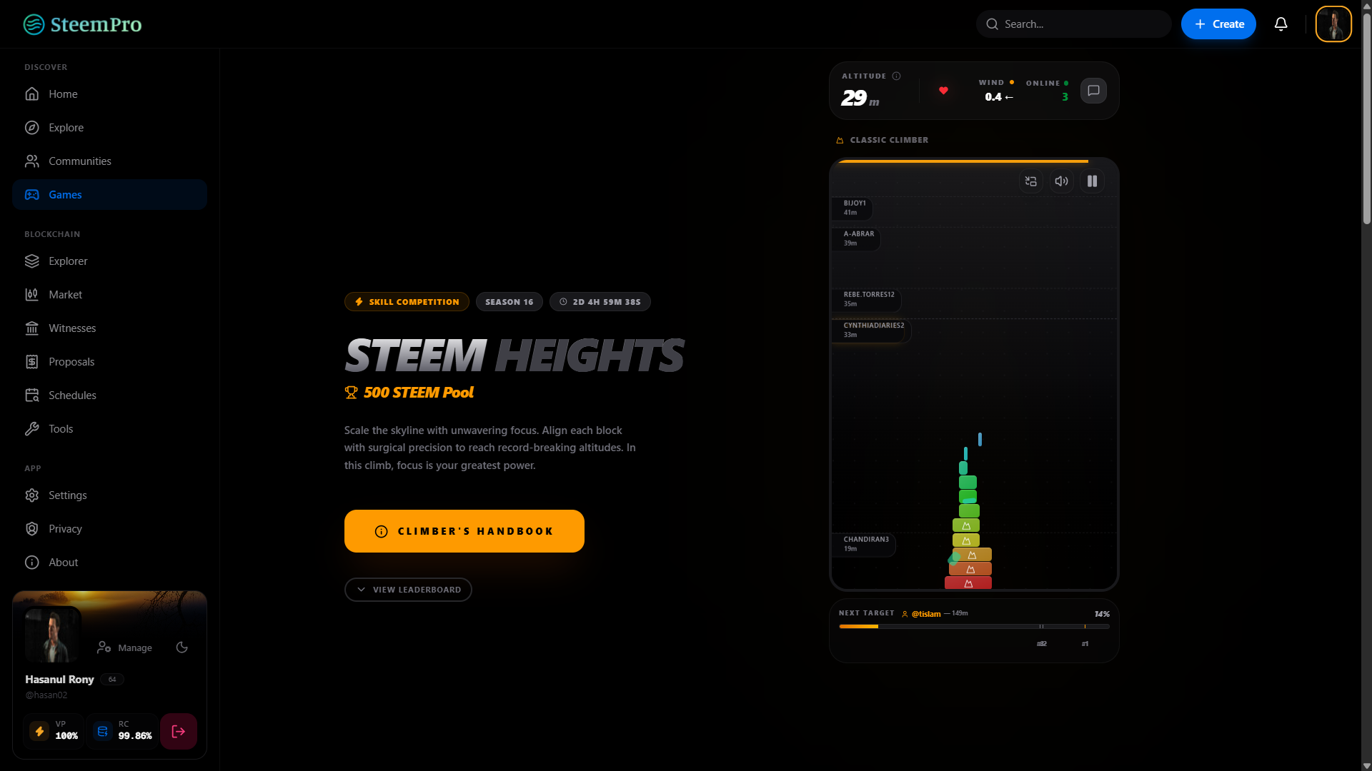 Steem Heights - The Ultimate Scaling Challenge by SteemPro - Google Chrome 8_25_2026 8_32_10 AM.png
