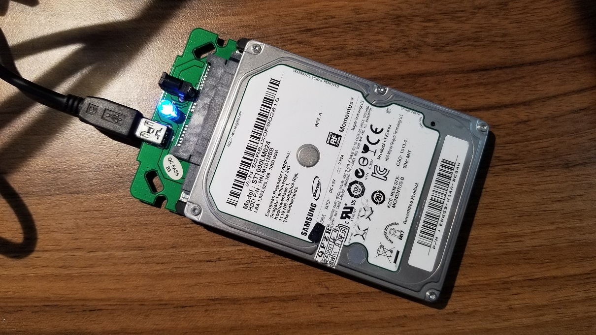 帮朋友修复移动硬盘失败 / Failed to repair mobile hard disk