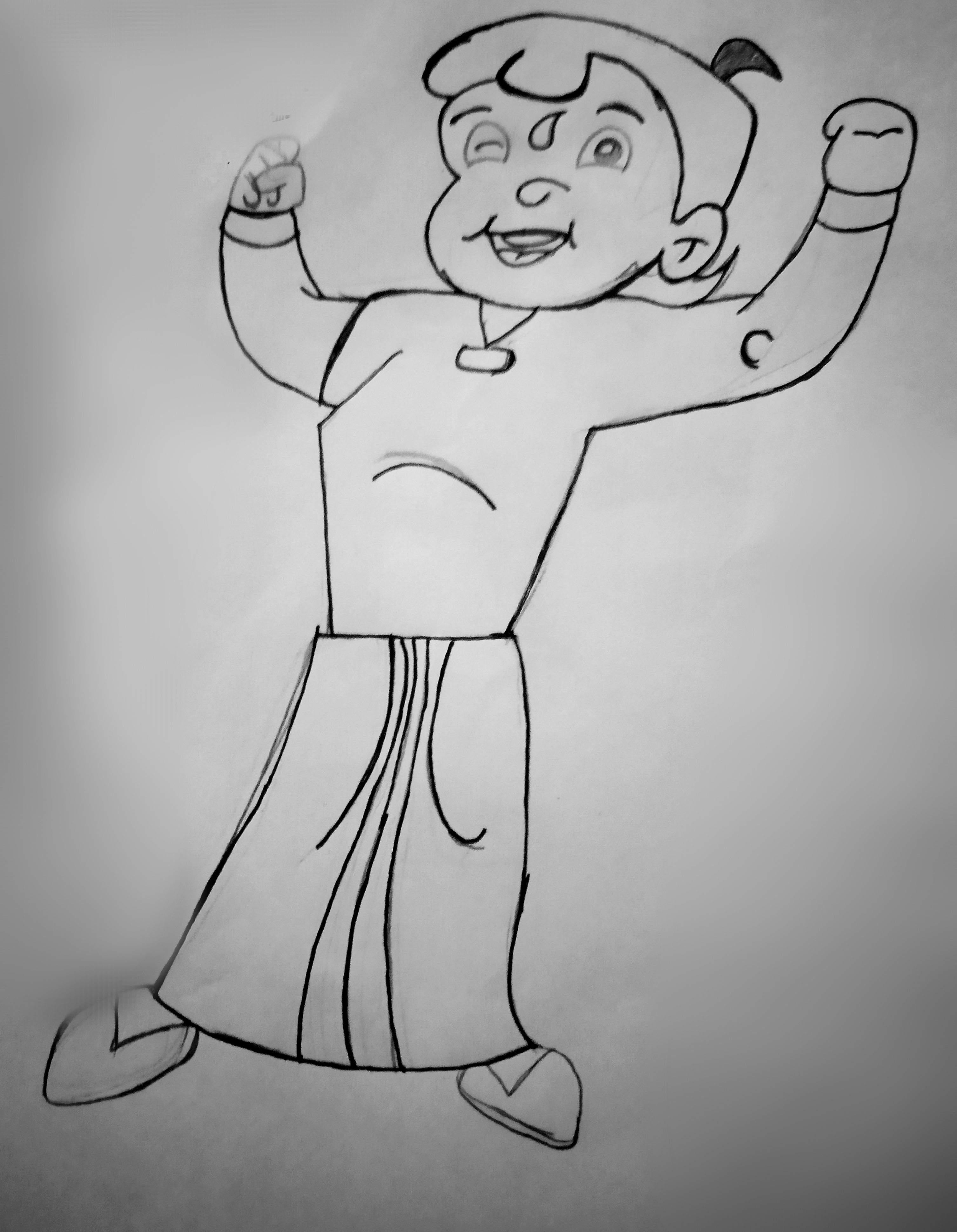YouTube Drawing Pogo Television Show Cartoon - Chhota Bheem - Characters  Transparent PNG