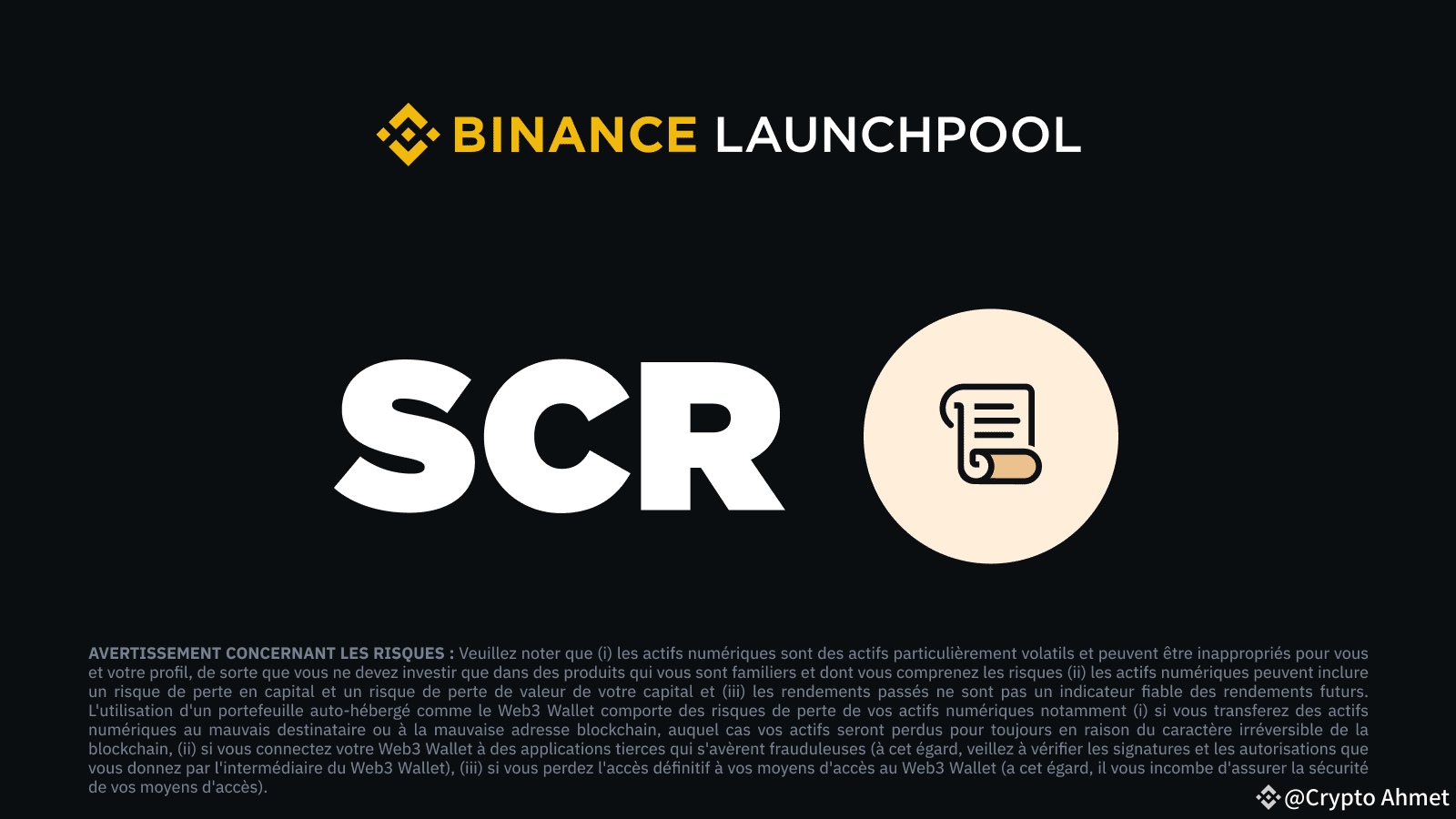 Scroll (SCR) coming on Binance Launchpool — Steemit