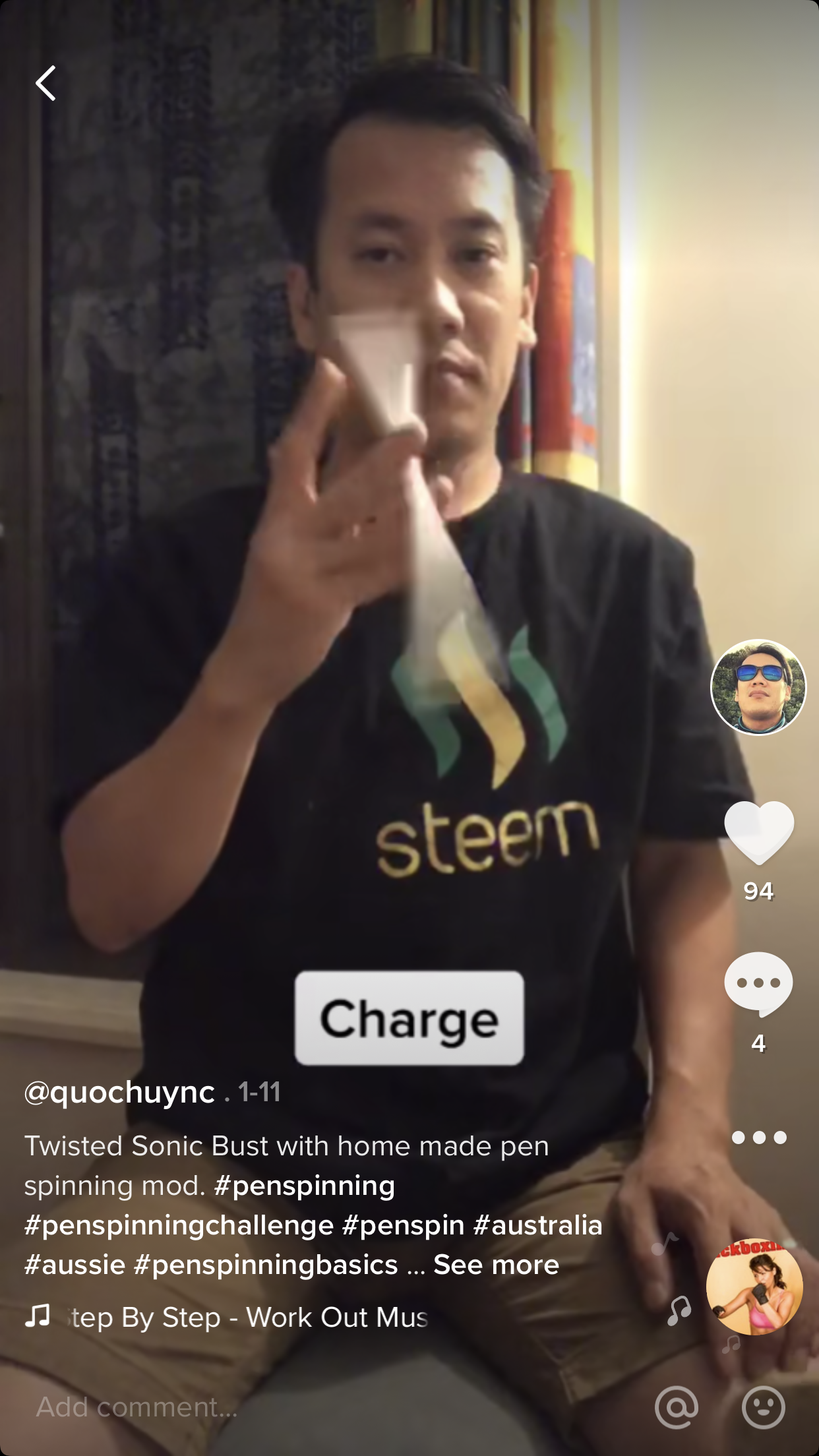 Promoting Steem on TikTok