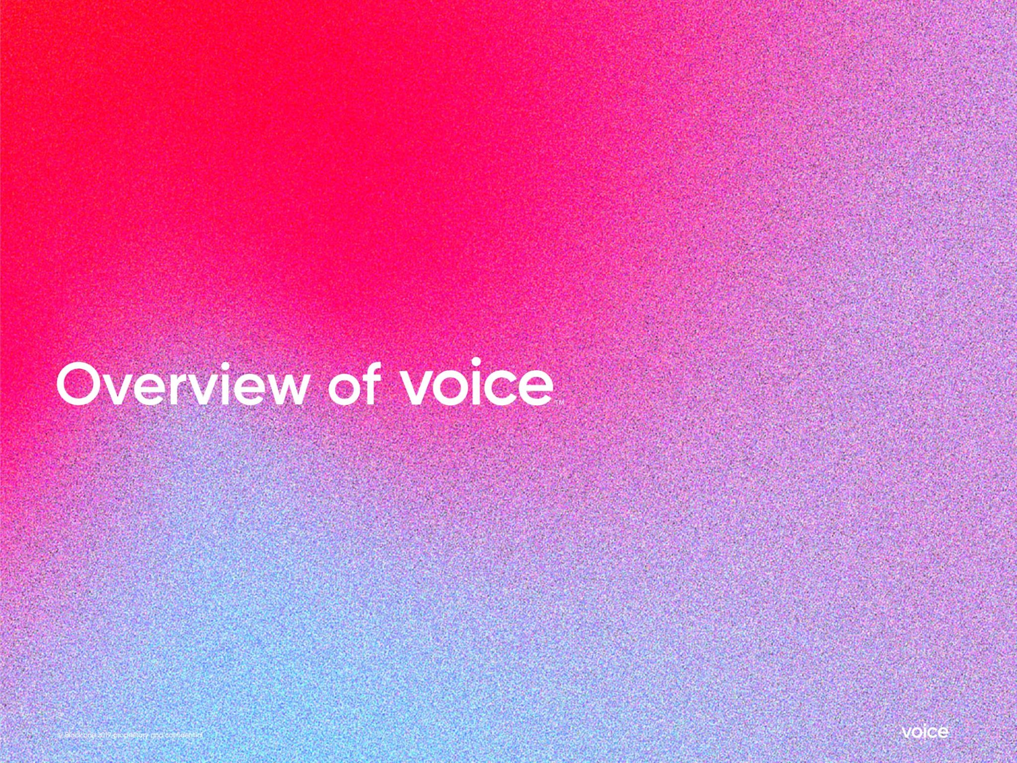 [EOS Inside] VOICE의 고유한 가치 제안, 토큰의 용도 등 - 2편
