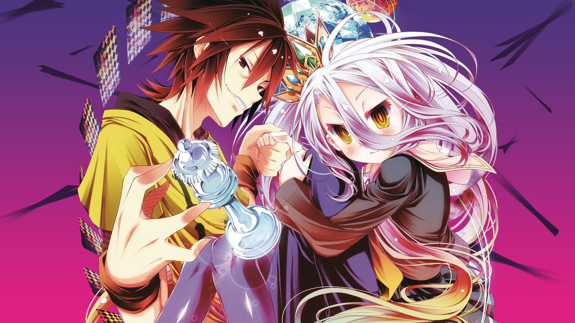 Review: No Game No Life Episode 7: Despair Does Not Become Him and the  King's Biggest Gamble - Crow's World of Anime