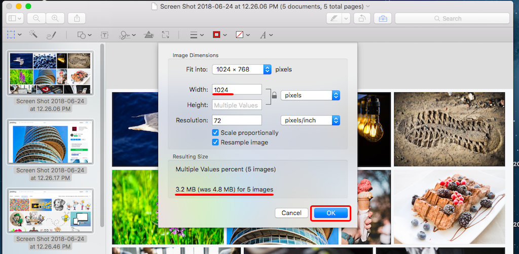 How to Easily Batch Resize your Images on a Mac!