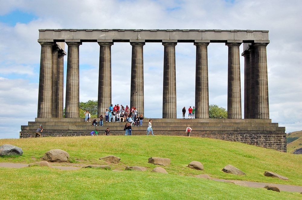 Национальные памятники. National Monument of Scotland. Famous places and Monuments of Scotland.