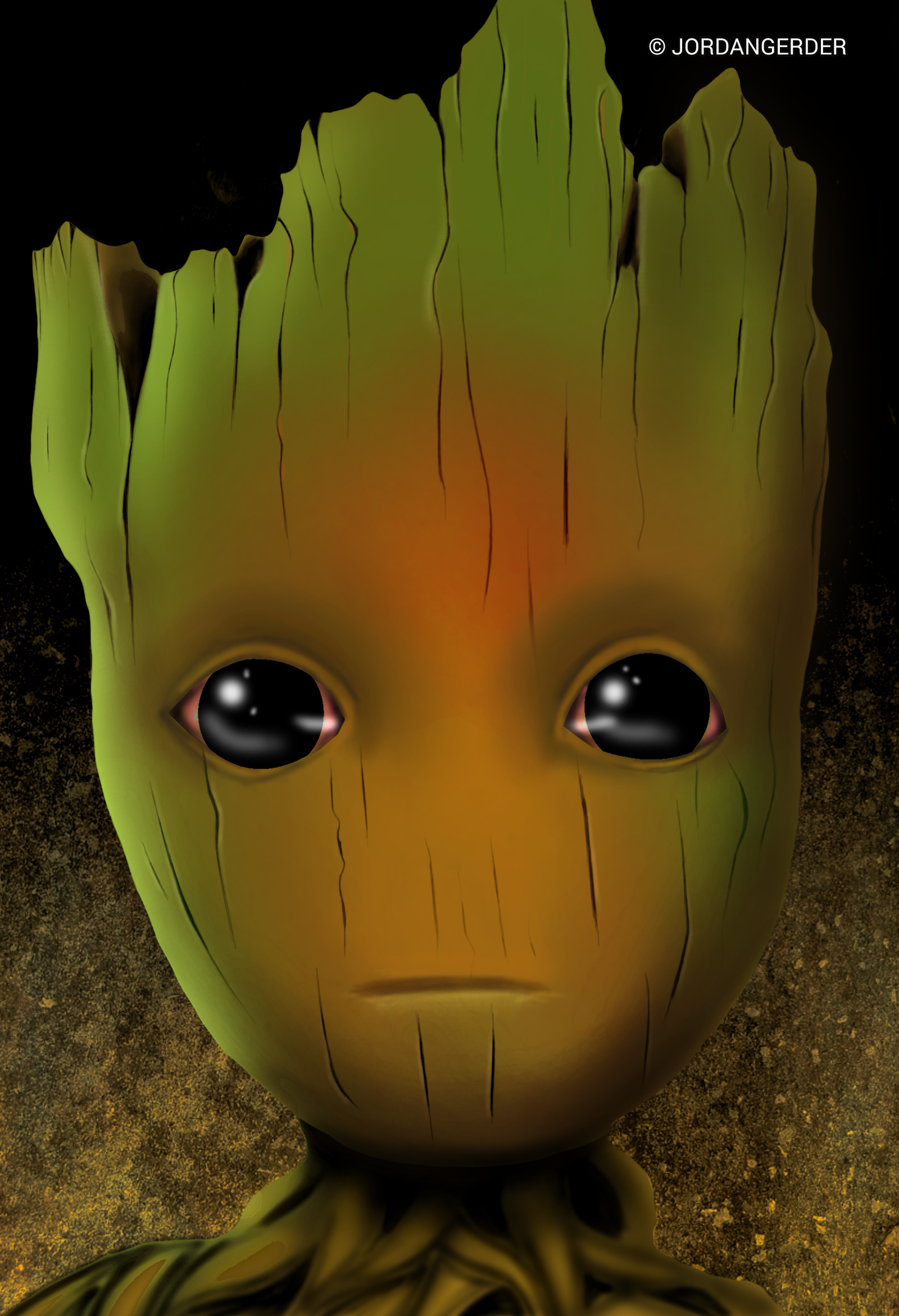 Bebe Groot Baby Groot Ibispaint X