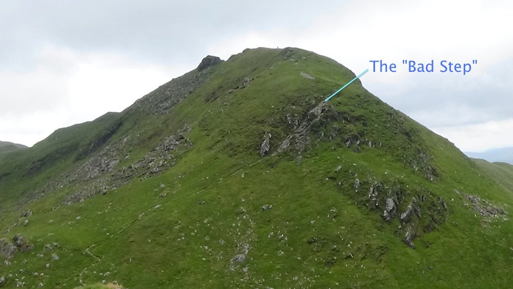 26 View back to Meall Garbh and the Bad Step.jpg