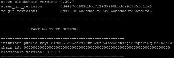 Updated my witness node to v0.20.7 / 将我的STEEM见证人节点升级至v0.20.7