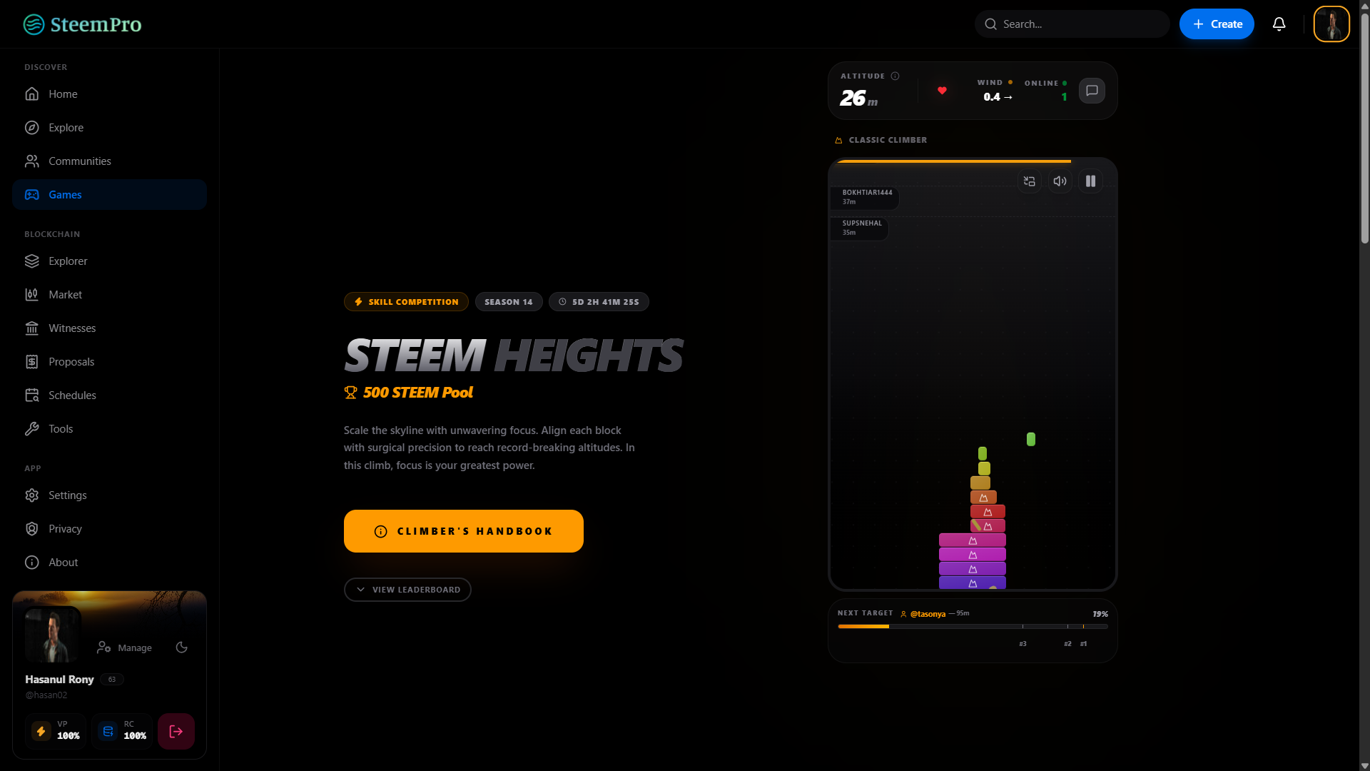 Steem Heights - The Ultimate Scaling Challenge by SteemPro - Google Chrome 8_5_2026 8_23_50 AM.png
