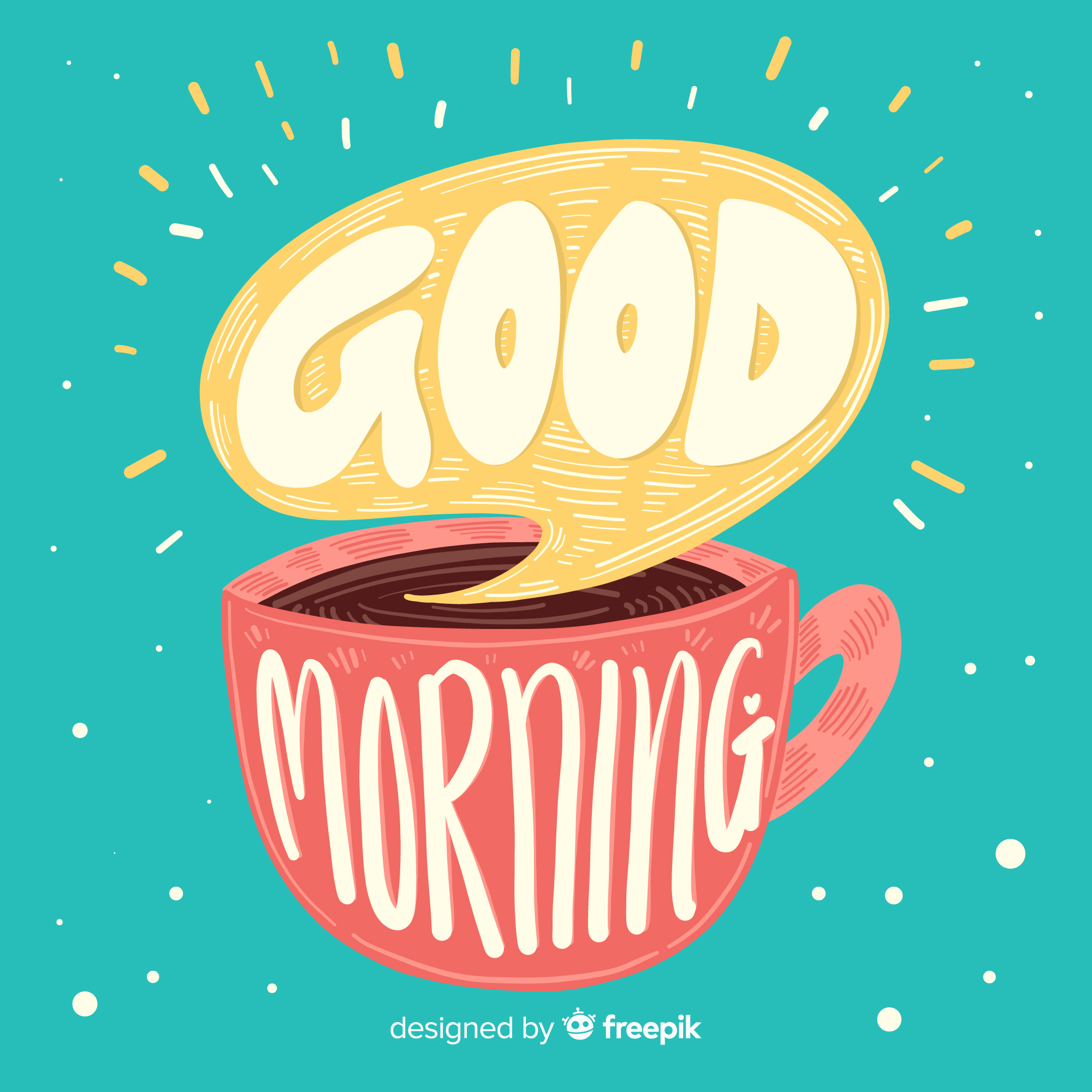 Morning everyone. Леттеринг доброе утро надпись. Гуд морнинг упражнение. Good morning vector. Morning Coffee background.