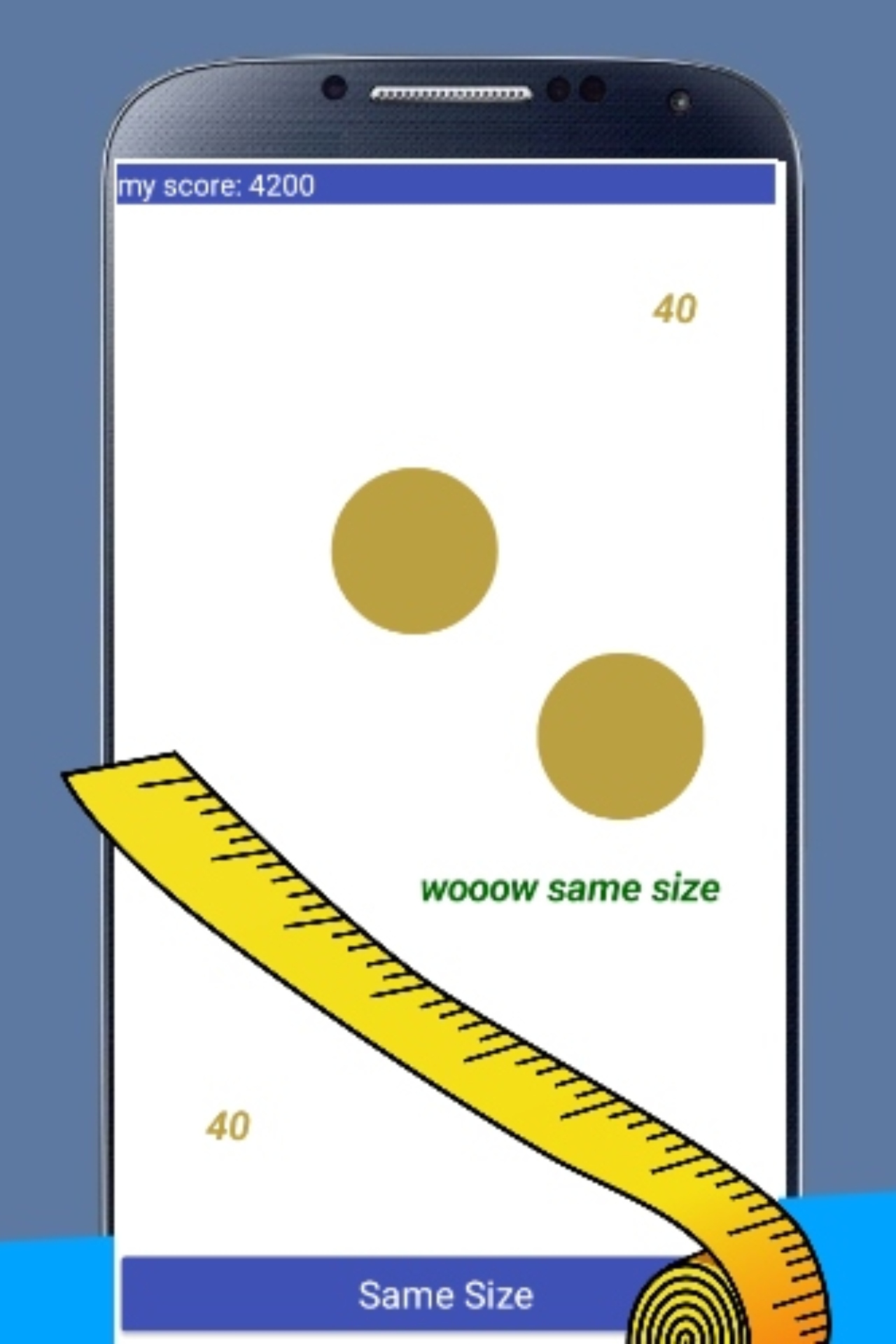 col">https://play.google.com/store/apps/details?id=com.bckdrsapps.radiusloser
Radius Loser - radius game | Can You Make Same size? | Simple Android Game
Radius Loser - radius game | Can You Make Same size? | Simple Android Game
![